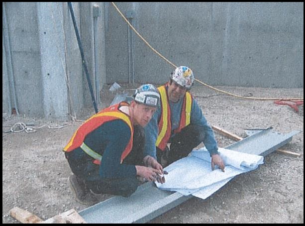 PSS Penticton Guys with blueprints