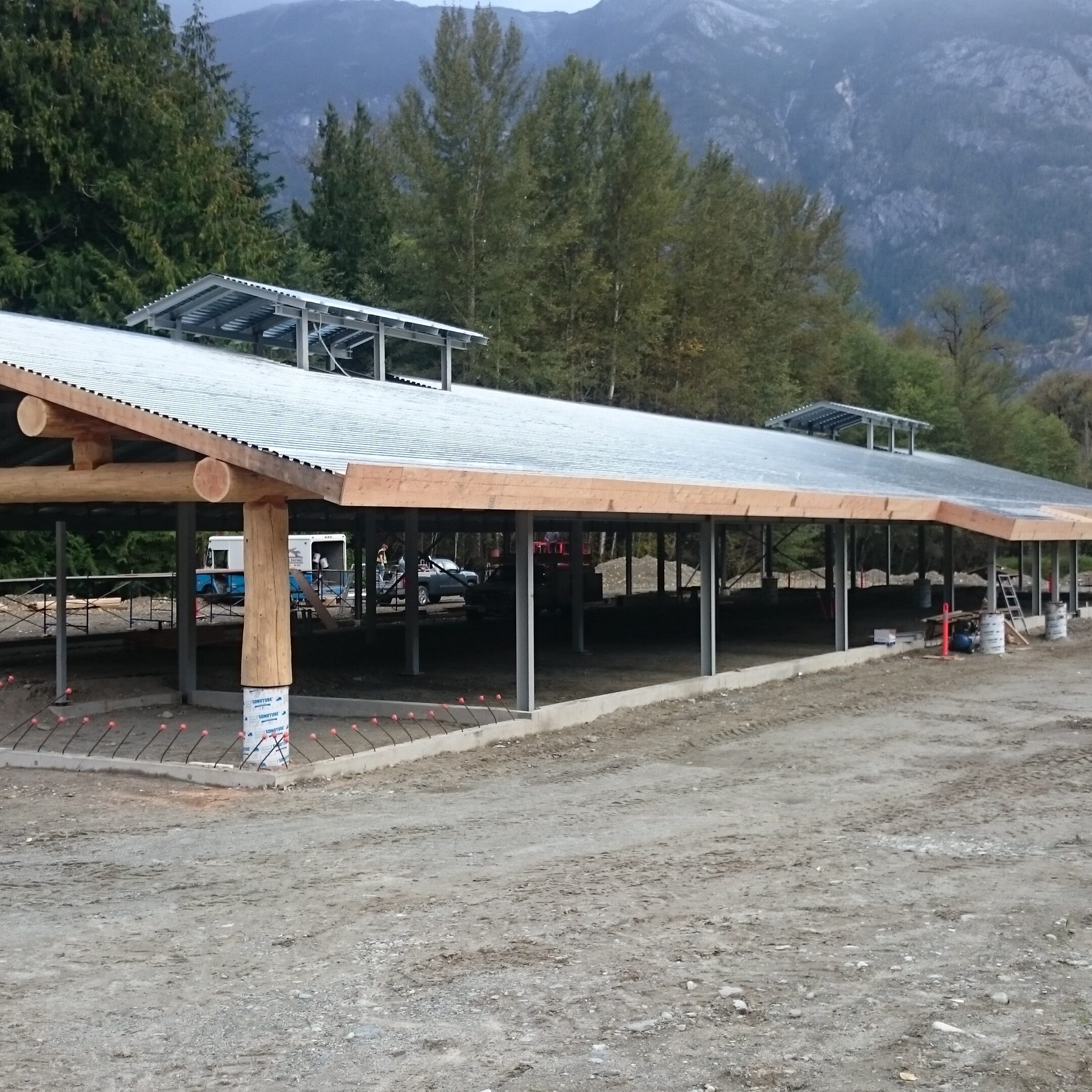 Side top decking